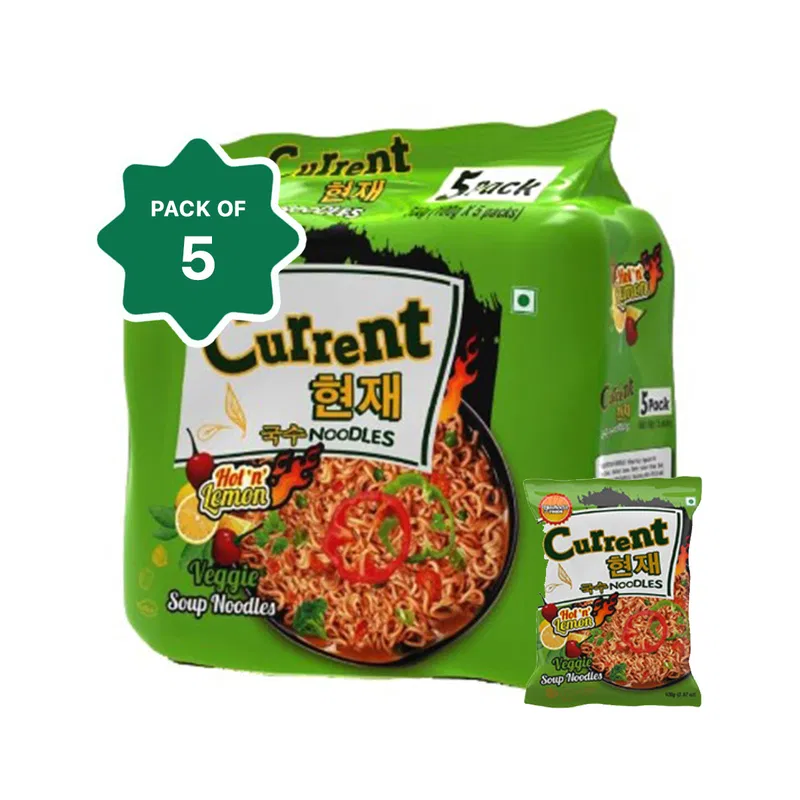 Current Hot and Lemon Veg Noodles (100gm)