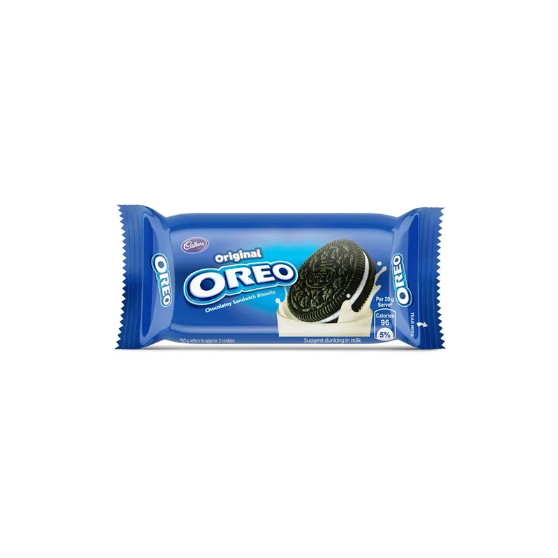 Cadbury Oreo Original Vanilla Sandwich Cream Biscuits (28.75g)
