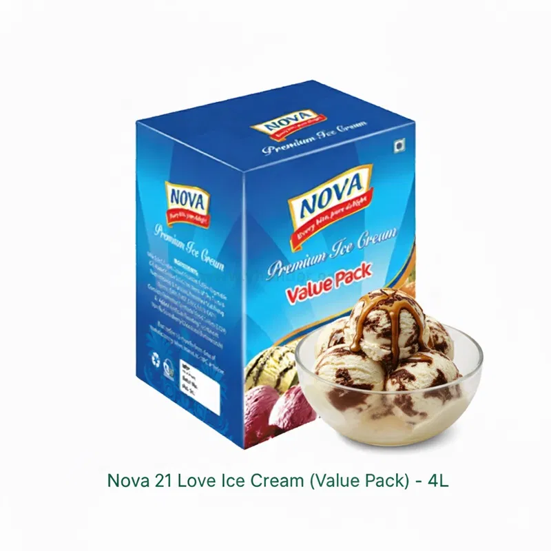 Nova 21 Love Ice Cream (Value Pack)