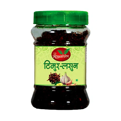Royal Chhop (Royal छोप) Timmur Lasun Chhop Pickles
