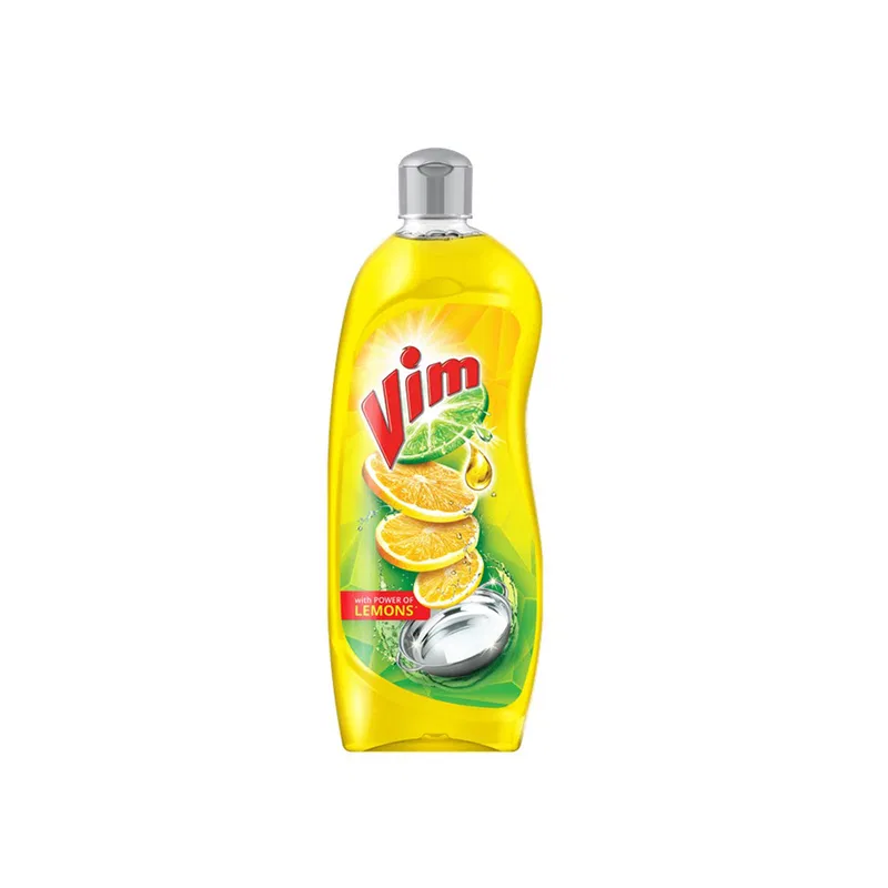 Vim Dishwash Liquid Gel Lemon