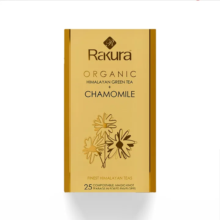 Rakura Organic Chamomile Himalayan Green Tea (25Tea Bag)