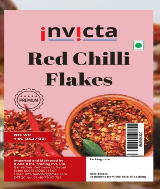 Invicta Red Chilly Flakes