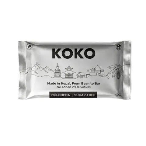 KOKO 70% Cocoa Sugar Free Chocolate (40gm)
