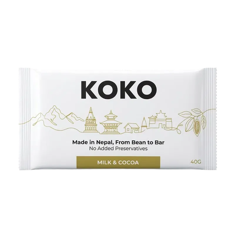 KOKO 70% Milk & Cocoa Chocolate (40gm)