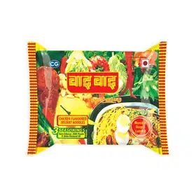 Wai Wai Chicken Noodles Jumbo (75gm) - Vhandar