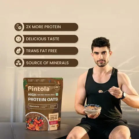 Pintola High Protein Oats (Dark Chocolate)