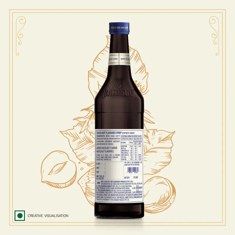 Barisco - Hazelnut Syrup