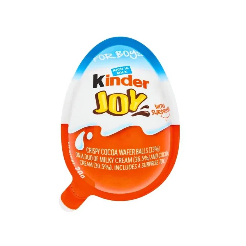 Kinder Joy Milk Chocolates for Boys