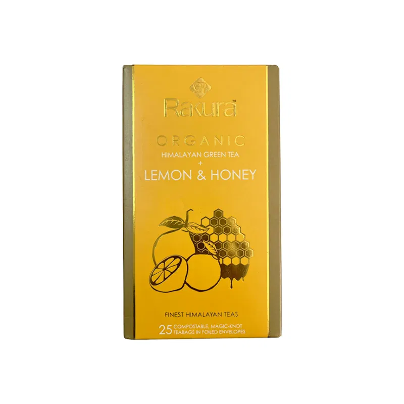 Rakura Organic Lemon & Honey Himalayan Green Tea