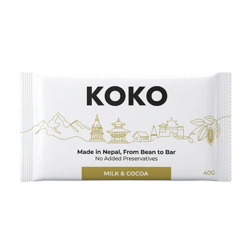 KOKO 70% Milk & Cocoa Chocolate