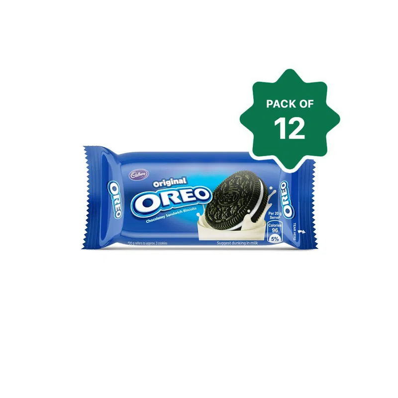 Cadbury Oreo Original Vanilla Sandwich Cream Biscuits (28.75g)
