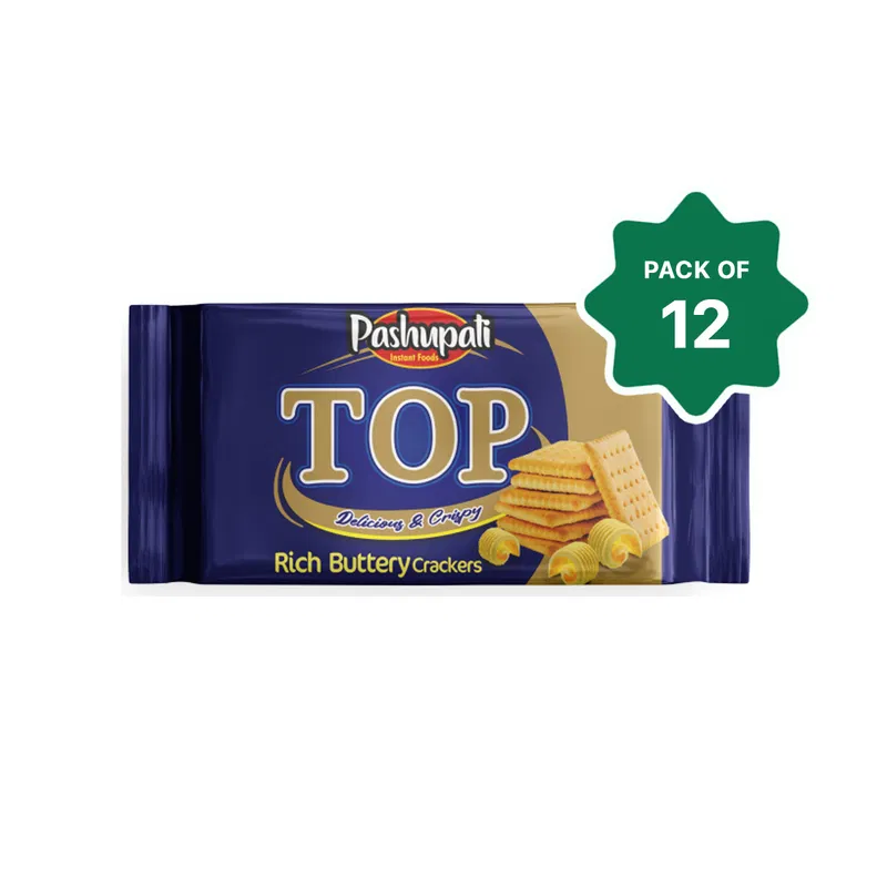 Pashupati Top Butter Crackers Biscuits
