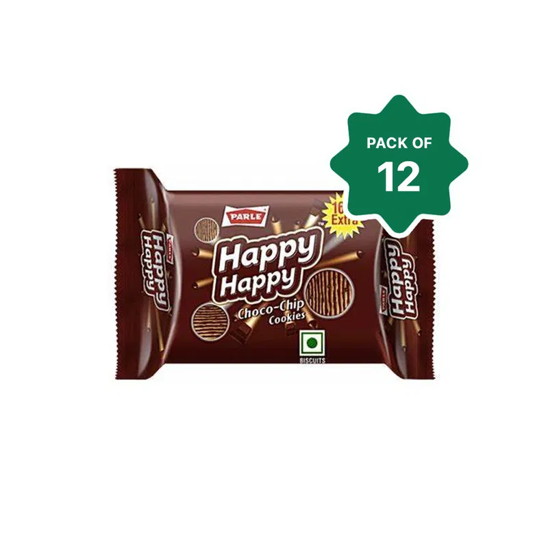 Parle Happy Happy Choco Chip Cookies