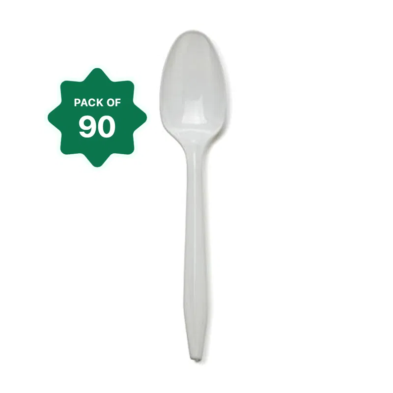 Disposable Plastic Spoon (Chamcha)