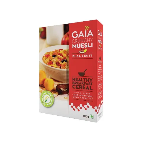 Gaia Crunchy Real Fruit Muesli