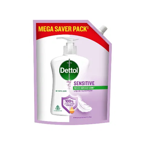Dettol Sensitive Hand Wash Refill Pouch