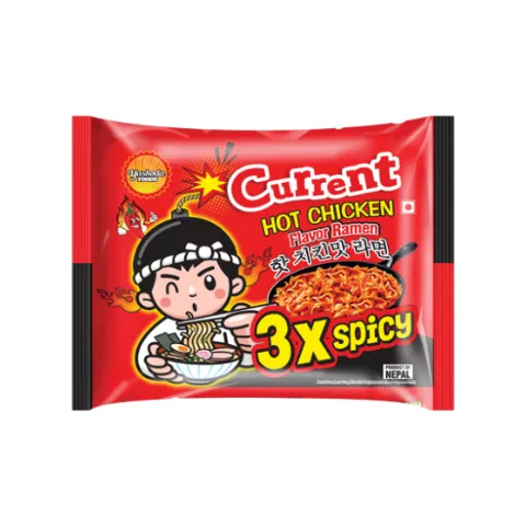 Current 3x Spicy Hot Chicken Flavor Ramen Noodles