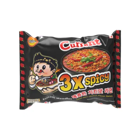 Current 3x Spicy Fiery Hot Chicken Flavour Ramen Insatnt Noodles