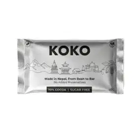 KOKO 70% Cocoa Sugar Free Chocolate (40gm) - Vhandar