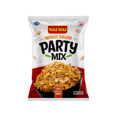 Wai Wai Party Mix Noodles Bhujiya Chicken Flavour