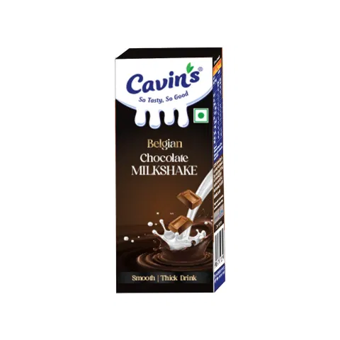 Cavin's Belgian Chocolate Milkshak