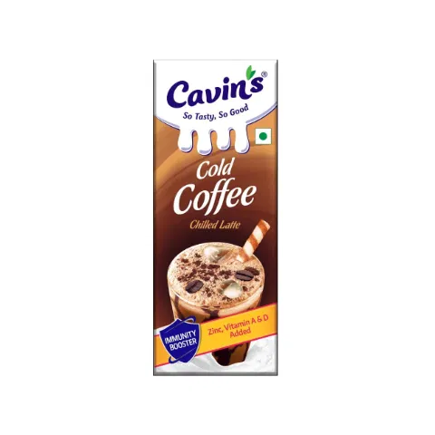 Cavins Milk Shake Cold Coffee Chilled Latte