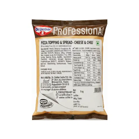 Pizza Topping & Spread- Cheese & Chilli